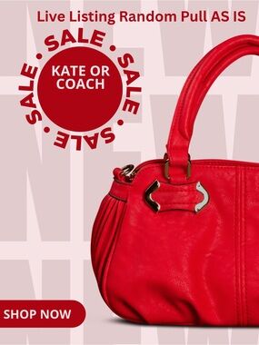 Live Listing Kate Or Coach Tory AS IS FINAL SALE